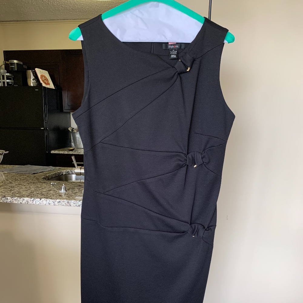 BCBG mid black dress